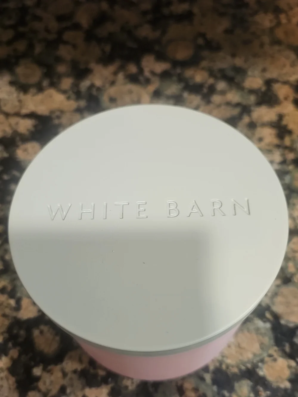 Wht Barn Pink Lavender and Espresso exclusively fragranced soy wax blend Candle